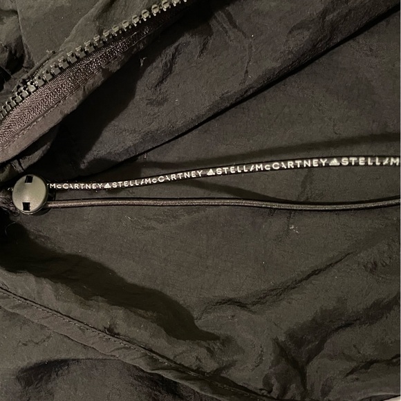 ADIDAS STELLA MCCARTNEY LIGHTWEIGHT PARKA rain coat windbreaker jacket oversized - Picture 7 of 14
